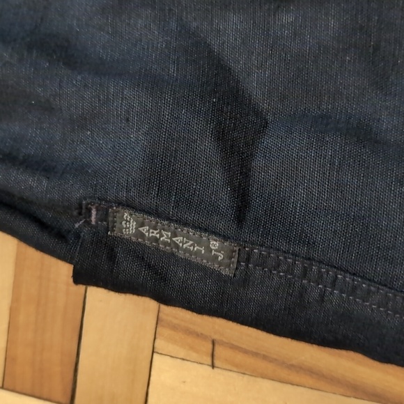 Vintage Armani jeans linen blend blazer jacket made in Italy size 6 - Picture 7 of 9